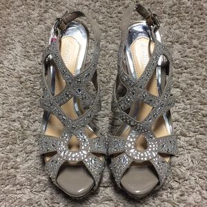 Gianni Bini Blinged out heels